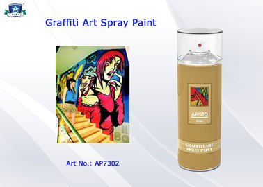 Aerosol Akrilik Sanat Graffiti Normal, Flu, Metalik Renk Artist Boya Kovaları Sprey