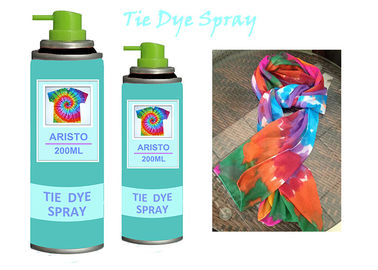 Kumaş su bazlı DIY renkli dekorasyon için sıvı sprey boya