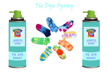 Giyim Eşarpları Çorapları İçin Çok Renkli 200ml Batik Boya Sprey Boya DIY