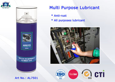 Tüm Amaçlar Endüstriyel Yağlar 400ml Anti-pas Yağ Bazlı Aerosol Silikon Sprey Yağlayıcı